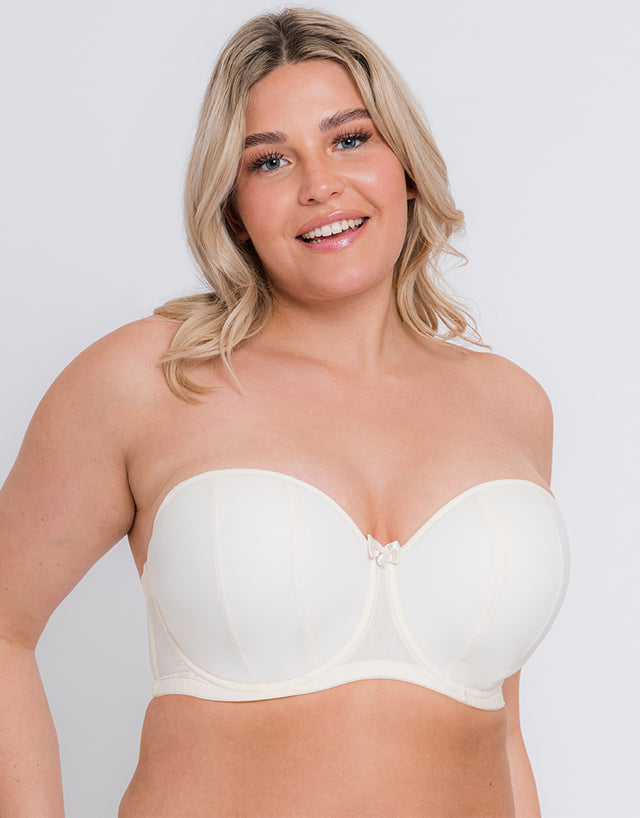 Curvy Kate Luxe Strapless Multiway Bra Ivory