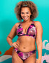 Curvy Kate Pool Party Dipped Mini Bikini Brief Print Mix