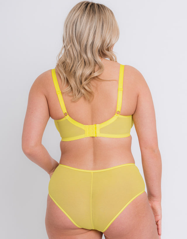 Curvy Kate Victory Side Support Balcony Bra Citron