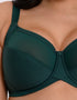Curvy Kate WonderFully Full Cup Side Support Bra Forest Green