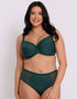 Curvy Kate WonderFully Full Cup Side Support Bra Forest Green