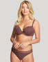 Cleo By Panache Koko Spirit Brazilian Brief Toffee