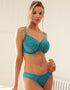 Cleo By Panache Lana Balconette Bra Blue Moon