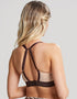 Cleo by Panache Lyzy Vibe Non Wired Triangle Bra Zebra Print