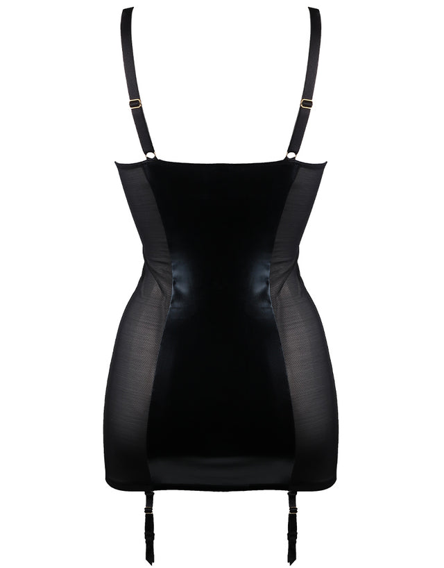 Contradiction by Pour Moi Glow Cami Suspender Black