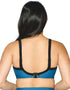 Curvy Kate Rock The Pool Padded Balcony Bikini Top Petrol Blue