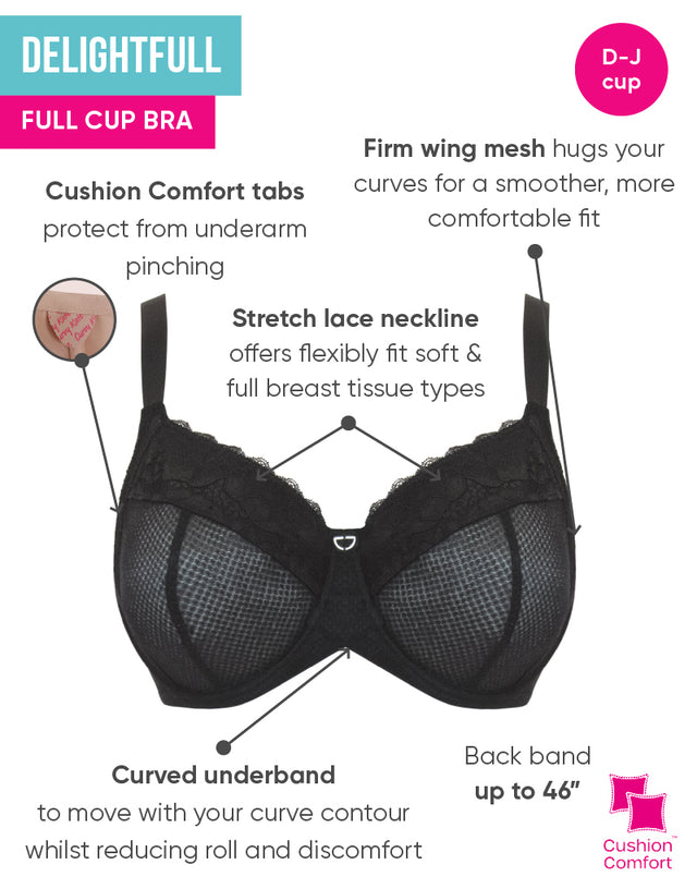 Curvy Kate DelightFull Full Cup Bra Black