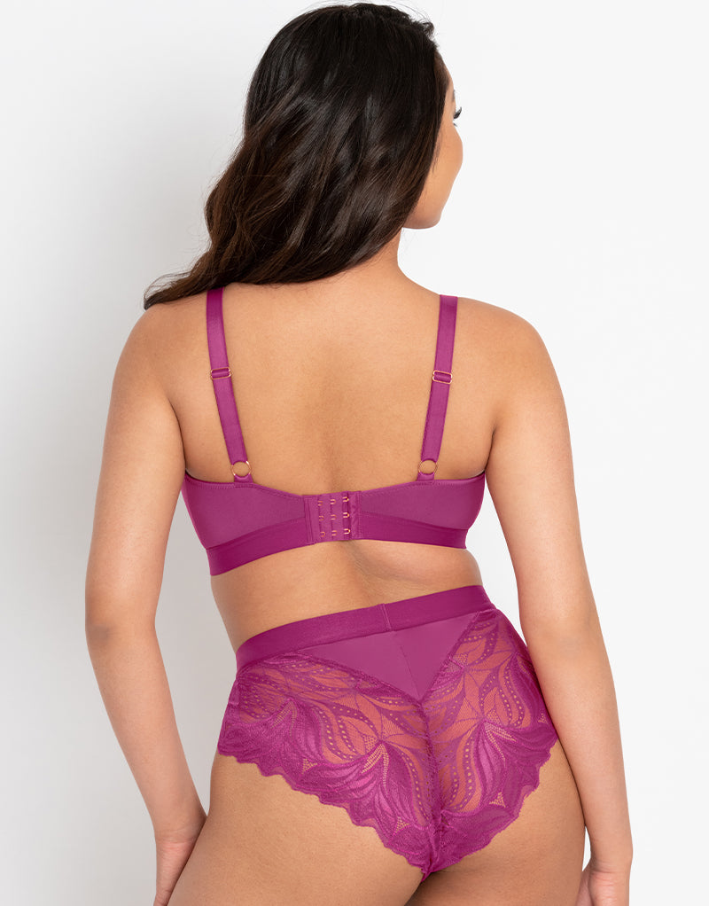 Scantilly Indulgence Non-Wired Bralette Orchid/Latte
