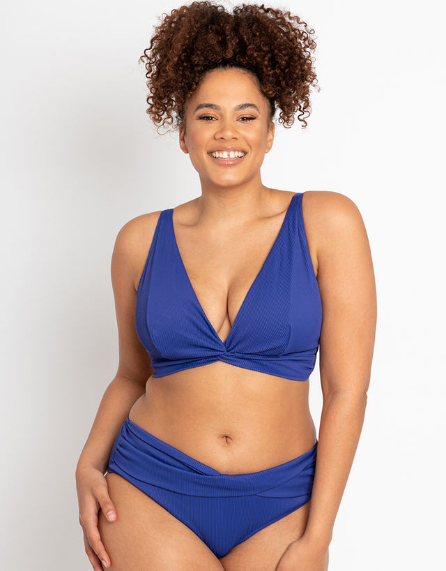 Curvy Kate Twist and Shout Bikini Short Ultraviolet