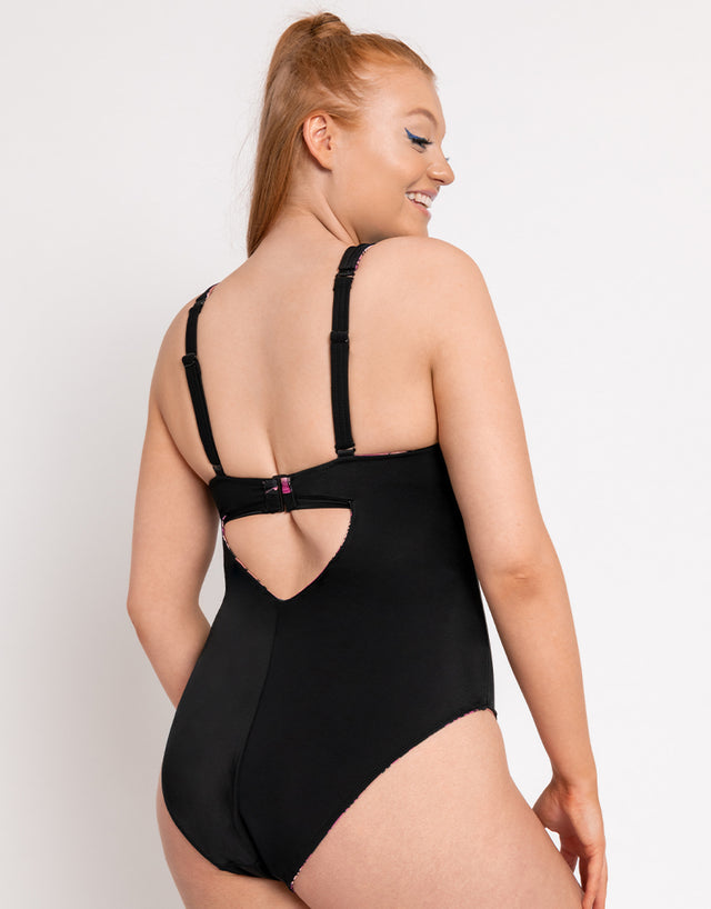 Curvy Kate Pool Party Reversible Non-Wired Multiway Swimsuit Print Mix