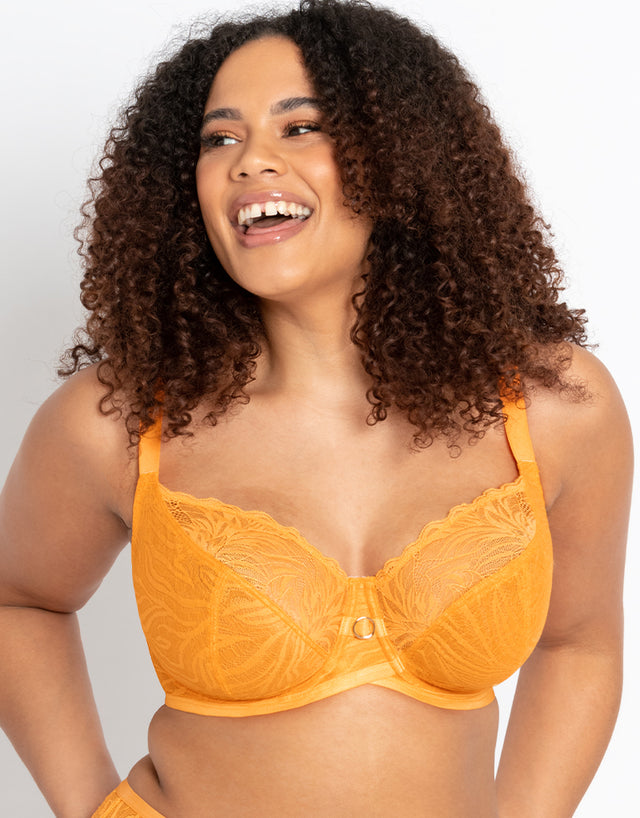Curvy Kate Lace Daze Balcony Bra Mango