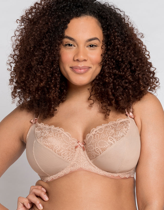 Curvy Kate Ellace Balcony Bra Latte
