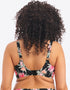Elomi Dark Tropics Crop Bikini Top Black