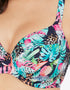 Elomi Pina Colada Plunge Bikini Top Midnight