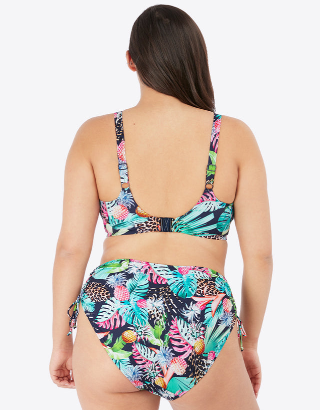 Elomi Pina Colada Plunge Bikini Top Midnight