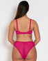 Curvy Kate Eye Spy Balcony Bra Hot Pink