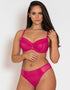 Curvy Kate Eye Spy Balcony Bra Hot Pink