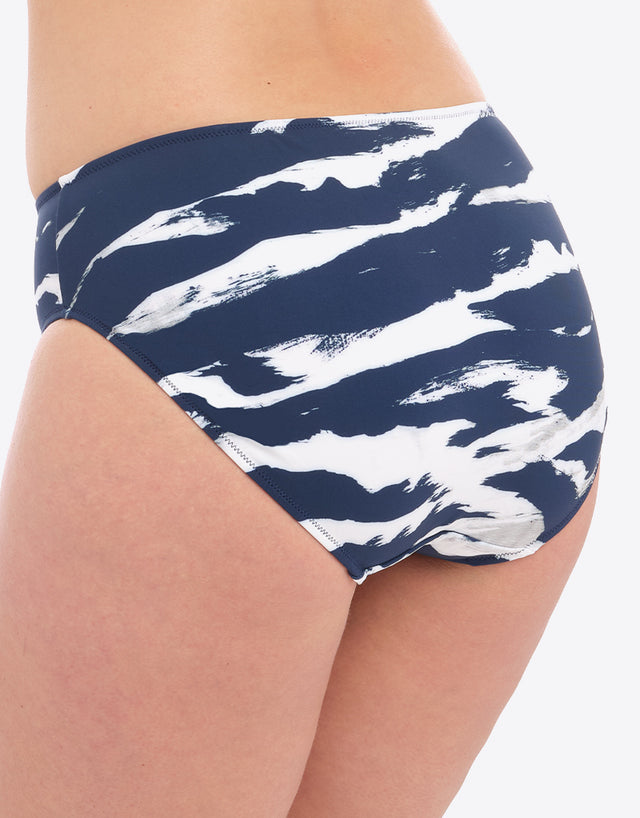 Fantasie Lindos Mid Rise Bikini Brief Ink