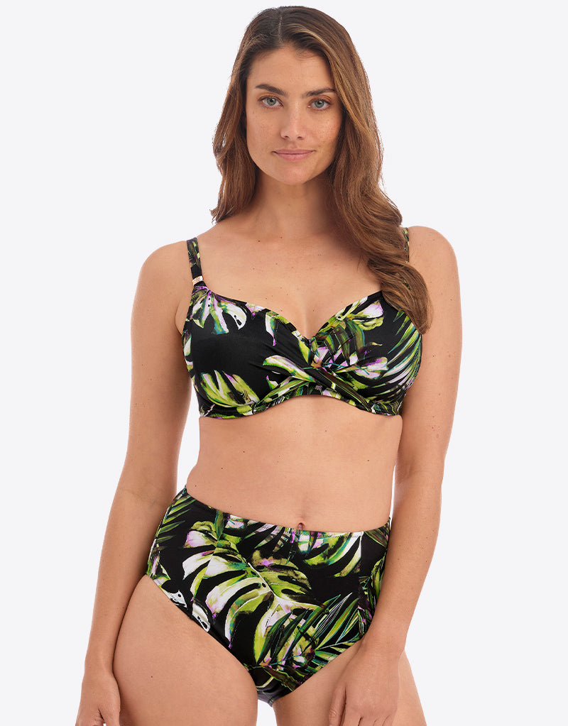 Fantasie Palm Valley Full Cup Bikini Top Black – Brastop UK