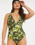 Figleaves Argentina Swimsuit Palm Print