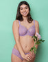 Flirtelle Alice Balcony Bra Lilac