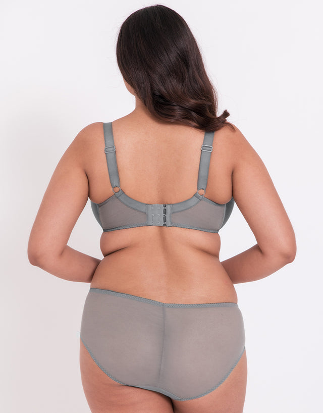 Flirtelle Alice Balcony Bra Silver