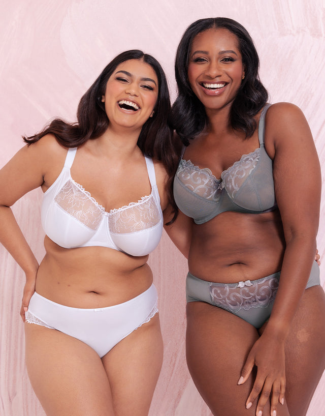 Flirtelle Alice Balcony Bra Silver