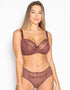 Flirtelle Alice Balcony Bra Truffle