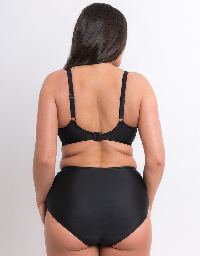Flirtelle Dubai Escape Padded Balcony Top Black