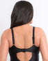 Flirtelle Dubai Escape Balcony Swimsuit Black