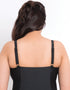 Flirtelle Dubai Escape Balcony Tankini Top Black