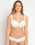 Flirtelle Emma Padded Balcony Bra White