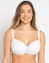 Flirtelle Emma Padded Balcony Bra White