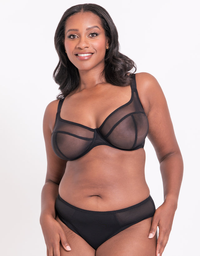 Flirtelle Hayley Brazilian Brief Black