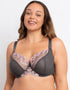Flirtelle Holly Balcony Bra Charcoal