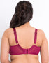 Flirtelle Swirl Balcony Bra Sangria