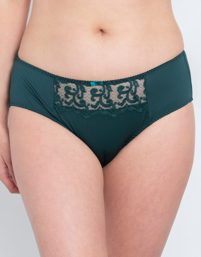 Flirtelle Swirl Brief Spruce Green