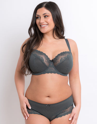 Collection: Women's Grey Bras | Cup Size D+