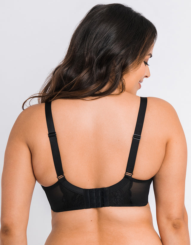 Curvy Kate Flutterby Plunge Bra Black