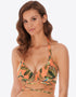 Freya Birds In Paradise Halter Bikini Top Cantaloupe