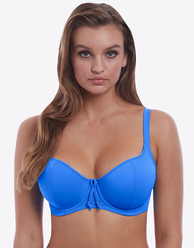 Freya Remix Sweetheart Padded Bikini Top Blue Moon