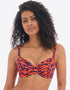 Freya Tiger Bay Plunge Bikini Top Sunset