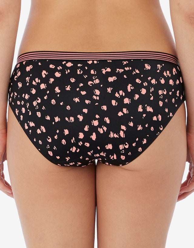 Freya Wild Brief Black Rose