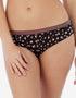 Freya Wild Brief Black Rose