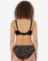 Freya Wild Brief Black Rose