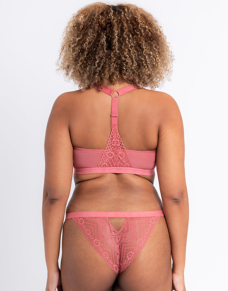 Curvy Kate Front and Centre Brazilian Rose