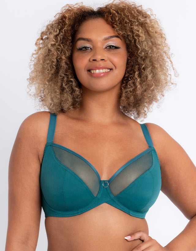 Curvy Kate Daily Balcony Bra Teal