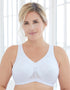 Glamorise Made to Move Wire-Free Support Bra White