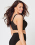 Glamorise MagicLift Posture Back Support Full Cup Bra Black