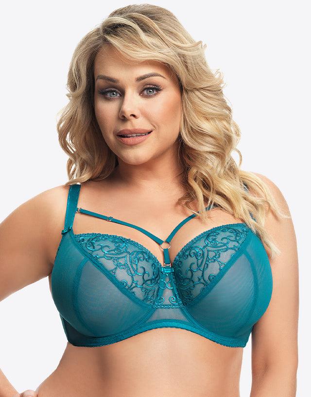 Gorsenia Caligari Balconette Bra Azure